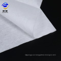 Tela no tejida desechable Spunlace de pulpa de madera biodegradable para papel higiénico de tejido húmedo